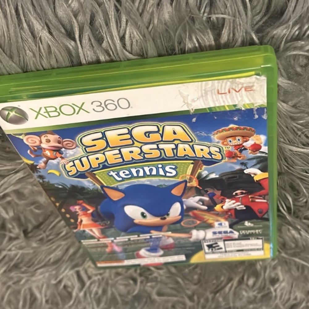 Microsoft XBOX 360 SEGA Superstars Tennis & XBOX Live ARCADE Compilation Games